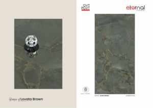 Dalles de porcelaine sans fin brillantes 600x1200, aspect marbre de luxe, pour murs et sols d'intérieur moderne - Product Image 2