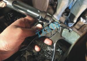 เข็มฉีดยาปืนฉีดยาปรับขนาดได้อัตโนมัติ50มล. เครื่องมือสัตวแพทย์สำหรับปศุสัตว์เข็มฉีดยาปืนโลหะสำหรับสัตวแพทย์สัตวแพทย์ใช้ในงานสัตวแพทย์ - Product Image 6