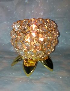 Bougeoir en cristal, décoration de la maison, autre support de bougie brillant, pour l'intérieur et l'extérieur - Product Image 2