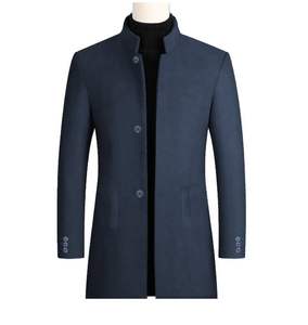 OEM Custom Embroidery Logo Men's High Quality Winter <b>Coat</b> Sherpa Fleece Jacket Zip Thick Loose Berber Fleece Winter Outerwear - Product Image 3