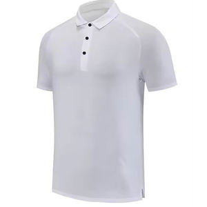 เสื้อโปโลผ้าโพลีเอสเตอร์แห้งเร็วสำหรับผู้ชายเสื้อยืดปักลาย - Product Image 3