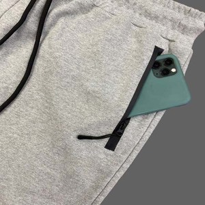 Short de jogging imprimé sur mesure OEM pour hommes, vêtements de fitness en polaire à la mode au prix d'usine pour la vente en gros de shorts à cordon - Product Image 5