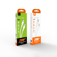 Câble de données USB Type-C vers Type-C WUW PD 65W avec gaine en PVC, charge rapide pour appareils photo et mobiles, 1 mètre, assurance qualité