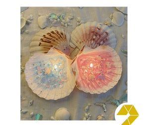 Vela de concha marina natural con aroma de mar calmante, vela de concha marina para decoración de casa de playa, vibraciones costeras, buenas ofertas románticas perfectas - Product Image 4