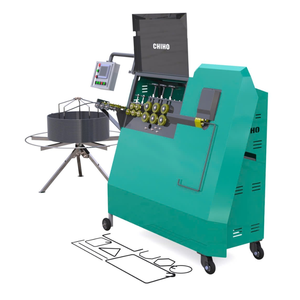 Máquina dobladora de barras de estribo de acero inoxidable CNC automática de 6-12mm, precio de fábrica, componente de núcleo de Motor para procesamiento de acero - Product Image 2