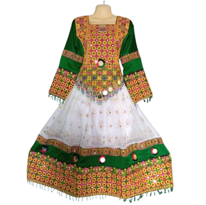 ชุดเดรสแฟชั่นสไตล์อัฟกานิสถานสำหรับผู้หญิงชุดกระโปรงยาวแบบอัฟกันระบายอากาศได้สำหรับงานแต่งงานงานพิมพ์ลายตามสั่ง - Product Image 5