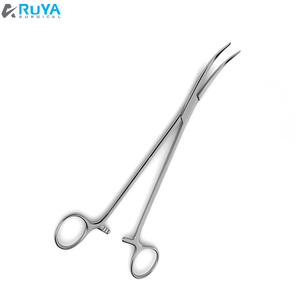 Spencer Wells fórceps de operación dental torácica instrumentos quirúrgicos básicos-20 cm Acero inoxidable curvo recto Manual CE ISO - Product Image 3