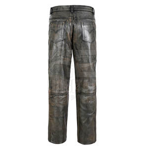 กางเกงหนังผู้ชายขายตรงจากโรงงาน สวมใส่สบาย ทนทาน หนังแท้ นุ่ม คลาสสิค - Product Image 2