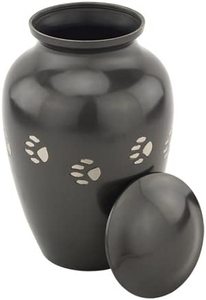 Urne Offre Spéciale pour animaux de compagnie cendres empreinte de patte urnes pour animaux taille métal personnalisable fournitures funéraires en gros et exportateur - Product Image 5