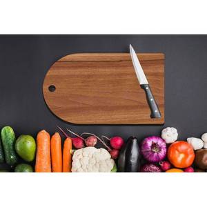 Tabla de cortar de madera rectangular única hecha a mano, tabla de cortar de cocina, verduras, frutas, queso, tabla de cortar hecha a mano - Product Image 1
