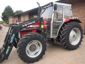 Tracteur MF 390 Massey Ferguson tracteur avec toit pare-soleil certifié tracteur britannique de la nouvelle série - Product Image 5