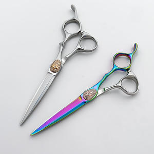 Ensemble de ciseaux de coupe de cheveux, kit de ciseaux de coiffure avec rasoir, outil de coiffeur, salon - Product Image 3