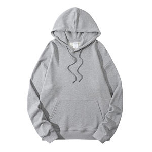 Sudadera con capucha de gran tamaño de peso pesado Vintage para hombre, Jersey de algodón 100% con logotipo personalizado para la temporada de invierno, envío DDP - Product Image 2