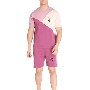 Men's Casual Summer <b>Shorts</b> Set Breathable Knitted Weaving for Autumn Season New Arrival - Product Image 1