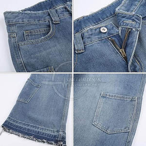 Pantalones informales de pierna ancha con logotipo personalizado de corte holgado para mujer de alta calidad, pantalones transpirables de gran tamaño, tamaño adulto, cintura media plana - Product Image 3