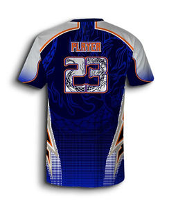 Maillot de baseball personnalisé à boutons anti-odeur à séchage rapide pour hommes Ensemble de vêtements de sport grande taille Impression par sublimation léger - Product Image 4