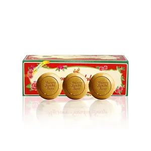 Mysore Pure Natural Sandalwood Oil Ayurvedic Soap - 3 x 150g bars in 1 gift pack