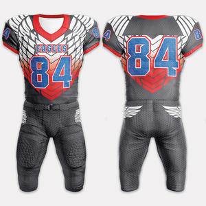 Ensemble d'uniformes de football américain pour jeunes de haute qualité avec maillot de performance et pantalon personnalisé pour équipes - Product Image 4