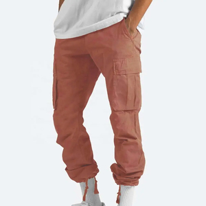 High Quality Men's <b>Joggers</b> Pants <b>Slim</b> Fit Casual Canvas Sweat Trousers Best Design High Washed Most Popular Style - Product Image 3