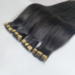 100% Vietnamese Raw Double Drawn Human Hair <b>Tape</b> Hair Extension High Quality Natural <b>Tape</b> in Hair Extension - Product Image 2