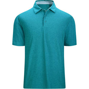 Polo de golf unisexe de haute qualité à séchage rapide et évacuation de l'humidité, avec impression numérique personnalisée, manches courtes, tricot anti-rides - Product Image 3