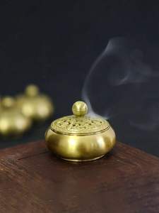 Brûleur de Bakhoor en laiton de Style Antique artistique parfait pour la décoration de la maison Ramadan Kareem et l'éclairage festif avec parfum - Product Image 5