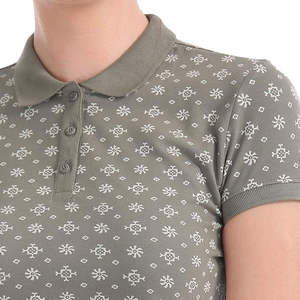 เสื้อโปโลผู้หญิงแฟชั่นใหม่ เสื้อผ้าสตรีทแวร์แบบกำหนดเอง เสื้อโปโลสำหรับกอล์ฟ พร้อมโลโก้ OEM - Product Image 5