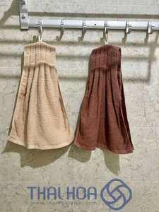 ผ้าฝ้ายเนื้อนุ่มสำหรับทำความสะอาดผ้าเทอร์รี่ทอสไตล์เรียบง่ายพิมพ์ลายดอกไม้ - Product Image 4