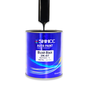 <span class=keywords><strong>Peinture</strong></span> automobile noire mate 2K |   <span class=keywords><strong>Peinture</strong></span> acrylique polyuréthane de haute qualité pour la réparation de carrosserie automobile - Product Image 4