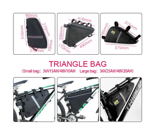 <span class=keywords><strong>Batterie</strong></span> lithium-ion <span class=keywords><strong>pour</strong></span> vélo électrique certifiée CE MSDS 48V 17Ah, triangle, étanche, avec sac <span class=keywords><strong>de</strong></span> <span class=keywords><strong>cadre</strong></span> <span class=keywords><strong>pour</strong></span> vélo électrique - Product Image 5
