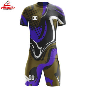 Nuevo diseño mejor precio Unisex alta calidad personalizable Jersey fútbol desgaste uniforme etiquetas personalizadas originales OEM - Product Image 5