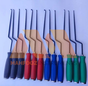 Ensemble de curettes Phantom ML MIS Bay de 12 pièces, instruments orthopédiques, chirurgie de la colonne vertébrale, instruments chirurgicaux - Product Image 5