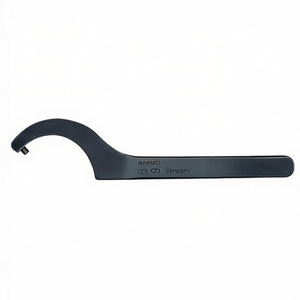 AMF <b>Hook</b> Wrench with Pin for Nuts 16-18mm Outer Dia 2.5mm Pin Dia DIN 1810 B - Product Image 3