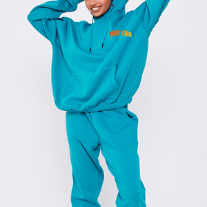 OEM Women Winter Solid Casual Tracksuit Regular Fit 2 Piece Track Suit Training Jogging Wear - Product Image 2