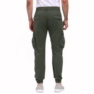 Pantalones Cargo Funcionales para Hombre, Ropa de Trabajo, Pantalones Utilitarios con Múltiples Bolsillos, Algodón Resistente, Corte Recto, Estilo Casual para Exteriores - Product Image 1