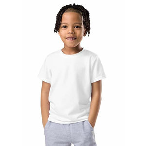 เสื้อยืดผ้าฝ้าย 100% คุณภาพดี ราคาพิเศษ บริการ OEM สำหรับเด็กและผู้ชาย สไตล์ลำลอง ด้านหน้าเรียบ ย้อมสีพื้น ดีไซน์เรียบง่าย ระบายอากาศได้ดี เนื้อผ้านุ่ม พิมพ์ลายดิจิตอล โลโก้แบบเรียบ - Product Image 6