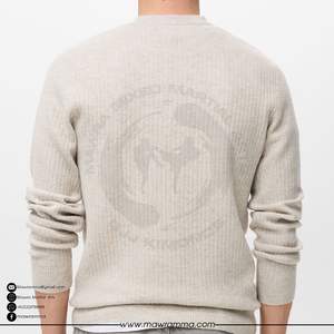 Sudadera de Invierno Mawra Nueva de Alta Calidad, Mezcla de Algodón/Poliéster, 100% Lana, para Hombre, Bordada, Lisa, Teñida, Ropa de Calle para Exteriores - Product Image 6