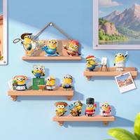 Figurines POP MART Minion Bello World Series, figurines d'art en vinyle à collectionner, jouet pour les collectionneurs d'anime et de dessins animés