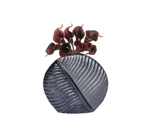 Luxury Modern Metal Tabletop Flower <b>Vases</b> for Lobby and Reception Area - Product Image 1