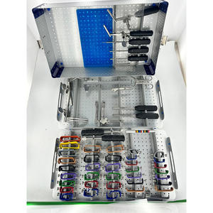 Sistema de retractor de columna cervical manual CS 1600, juego de instrumentos quirúrgicos de calidad alemana, cirugía ortopédica de columna vertebral de acero inoxidable - Product Image 3