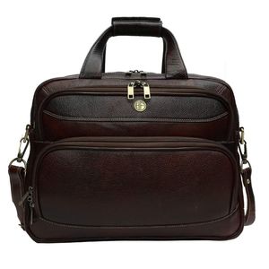 Cuir de veau marron personnalisé messager pour ordinateur portable léger et écologique classique imperméable à l'eau fait à la main inde grande capacité - Product Image 6