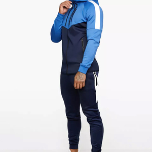 Chándales ajustados para hombre ligeros transpirables ecológicos de alta calidad para invierno 2024, venta al por mayor, rayas laterales personalizadas - Product Image 1