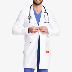 Bata de Médico de Algodón para Hospital y Laboratorio, en Oferta - Product Image 6