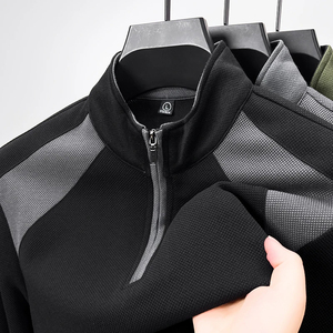 Hiver Personnalisé Surdimensionné Plain Cotton Blank Hommes Pullover Bulk Plus Size Men's Hoodies Sweatshirts Basics Cotton Blended - Product Image 6