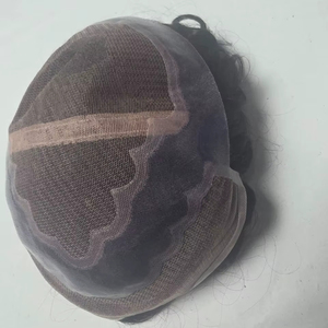 Bollywood Modèle Vague D'eau Cheveux Humains Toupet Perruque pour Hommes Taz Cheveux Bangladesh Prothèse Article - Product Image 1