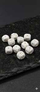 Perles de corail fossile rose naturelles, forme de tambour rond avec trou au centre, à essayer en quelques secondes, 20% de réduction et cadeau du Nouvel An - Product Image 3