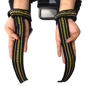 Sangles de musculation unisexes légères de qualité supérieure avec logo personnalisé, réglables, respirantes, en coton, coutures renforcées pour un usage quotidien - Product Image 5