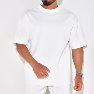 2025 Wholesale Custom Breathable <b>Oversized</b> Short Sleeves <b>T</b> <b>shirt</b> For Men Factory Rate <b>Plain</b> Blank Solid <b>T</b> <b>shirt</b> For Men - Product Image 4