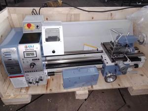 WM250V-F đu trên giường 250 mini Kim Loại benchtop biến tốc độ máy tiện - Product Image 4