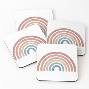 Sous-verres décoratifs en bois imprimés gris pour service de thé 4 pièces ensemble vaisselle maison cuisine vente entière au meilleur prix - Product Image 5